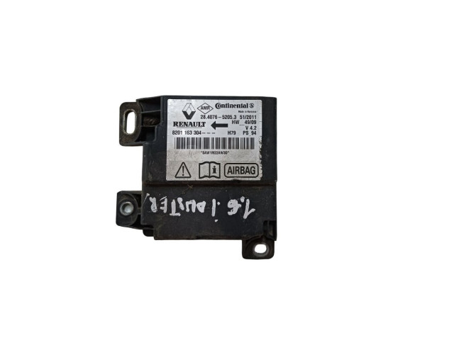 Блок подушек безопасности 8201163304 Dacia Duster