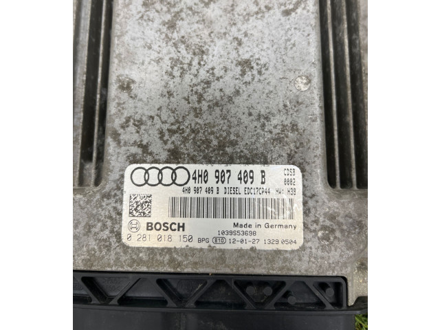 Řídící jednotka 4H0907409B, 0281018150   Audi A8 S8 D4 4H 2012