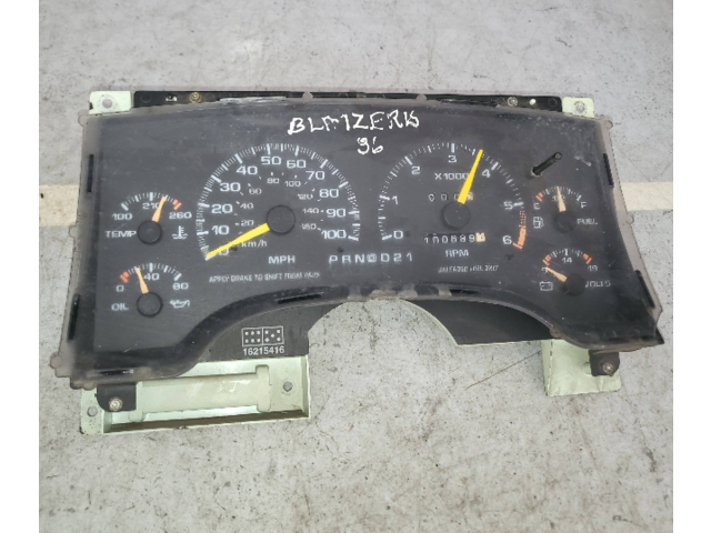 Спидометр (приборный щиток) 16215416 Chevrolet Blazer