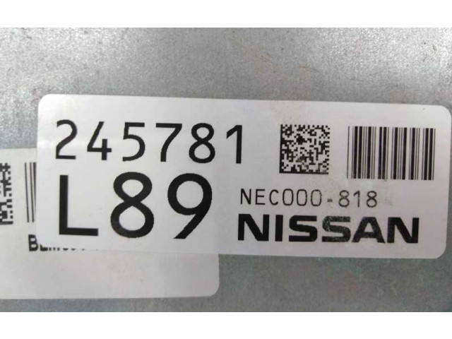 Řídící jednotka 245781L89, NEC000818 Nissan Note (E12) 2014