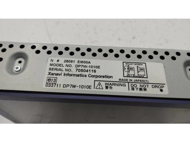 Дисплей 28091EM00A, DP7W1010E Nissan X-Trail T31