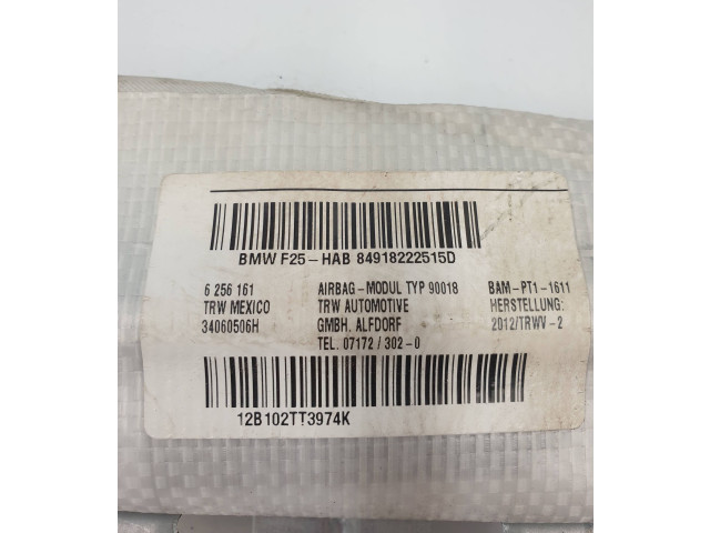 Боковая подушка безопасности 9182225 BMW X3 F25