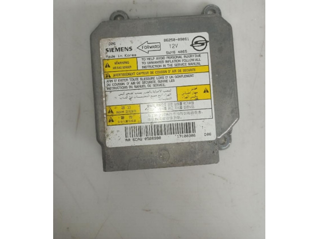 Airbagsteuergerät AA6CAQ0586998 SsangYong Kyron