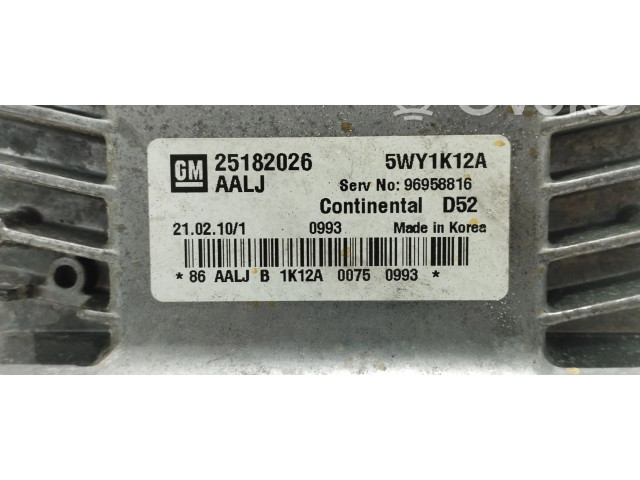 Блок управления двигателя 25182026   Chevrolet Spark