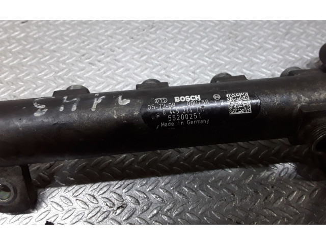 Vstřikovací lišta 0445214117, 0281002507 Opel Vectra C -