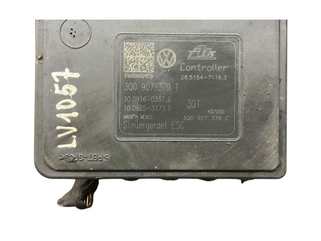 Блок АБС 3Q0907379T, 3Q0614517T Skoda Octavia Mk3 (5E) 2013 - 2019 года