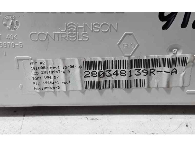 Дисплей 280348139R Renault Clio II