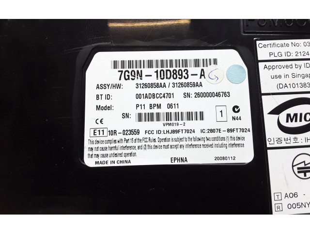 Модуль «Bluetooth» 7G9N10D893AG, 31260858   Volvo V70