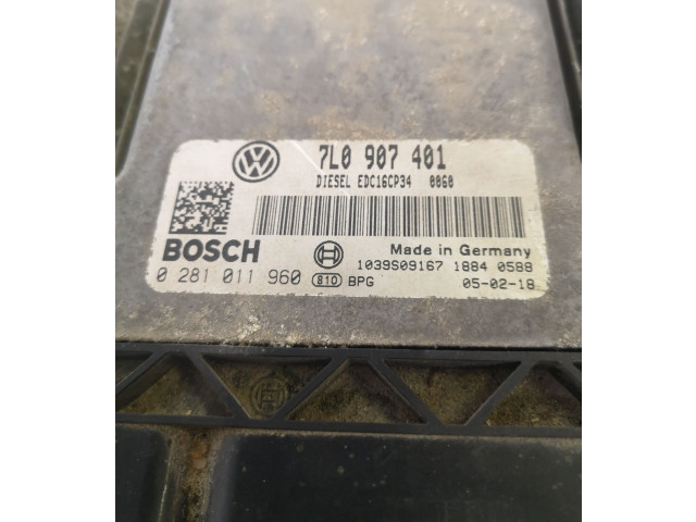Řídící jednotka 7L0907401, 1039S09167   Volkswagen Touareg I 2005
