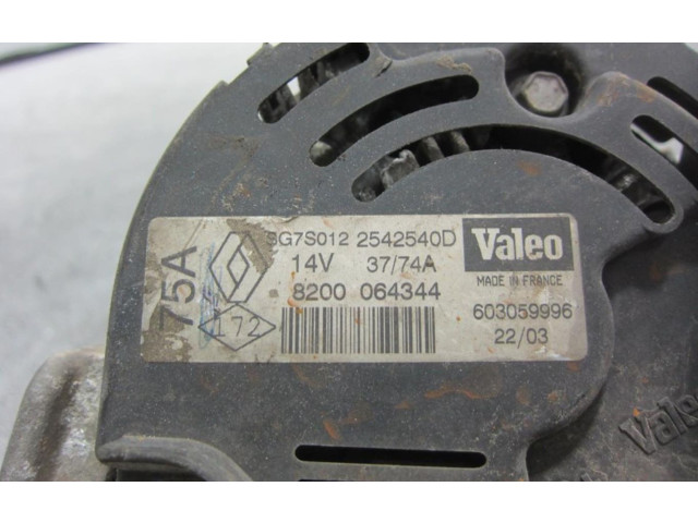 Генератор 8200064344   Renault Clio II      