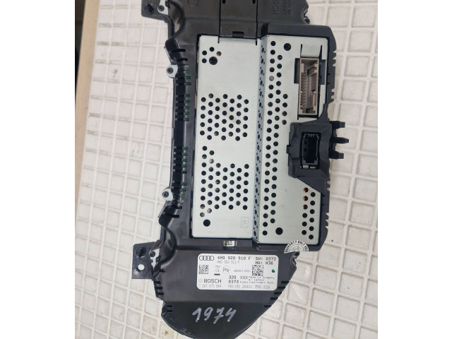 Přístrojová deska  Audi A8 S8 D4 4H 2011 4H0920910F, 0263670084  