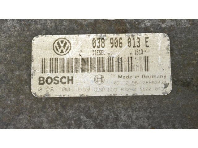 Řídící jednotka 038906013E Volkswagen Caddy 1998
