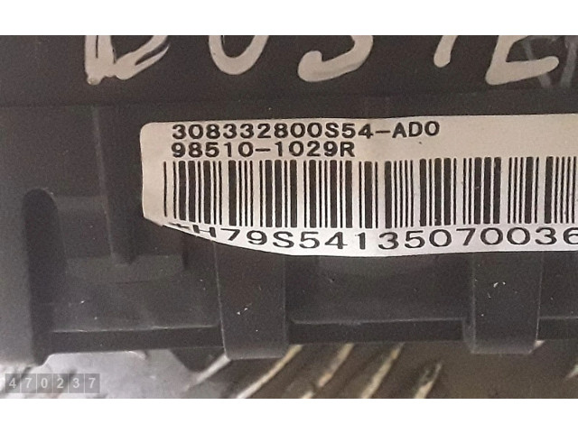 Подушка безопасности водителя 985101029r Dacia Duster