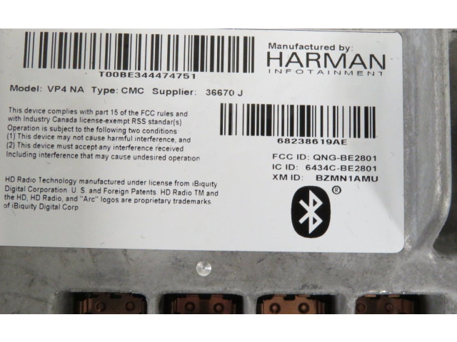 Дисплей    68238619AC, 68238619AC   Jeep Grand Cherokee