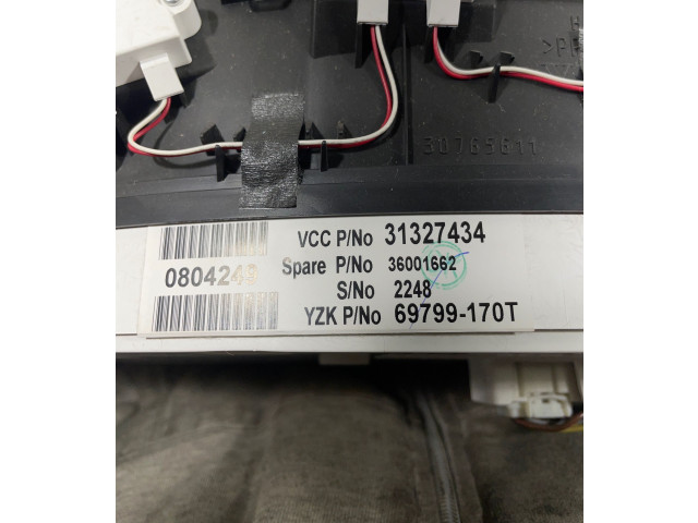 Панель приборов 30765611, 31327434 Volvo XC90