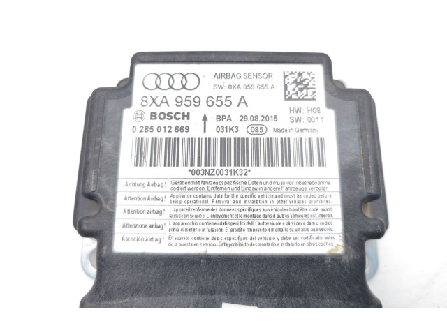 Блок подушек безопасности 8XA959655A, 0285012669   Audi A1