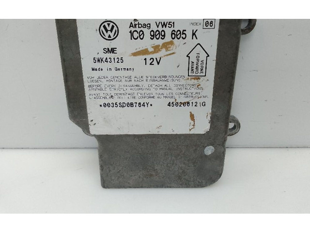 Блок подушек безопасности 1C0909605K   Skoda Fabia Mk2 (5J)