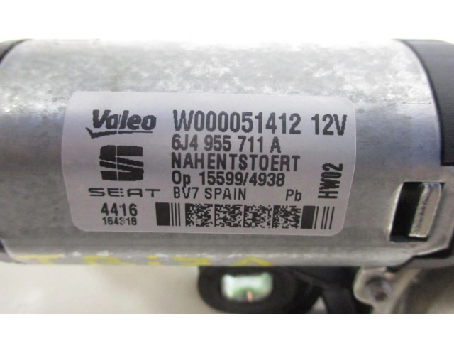 Двигатель стеклоочистителей 6J4955711A Seat Ibiza IV (6J,6P)