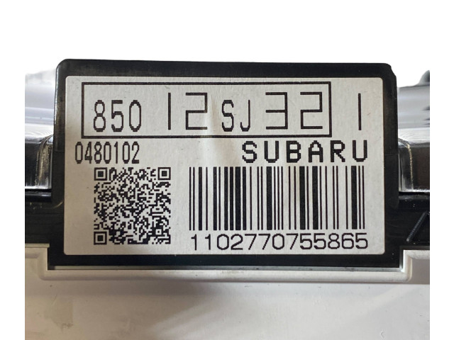 Панель приборов 85002SJ520, 85012SJ32   Subaru Forester SK       