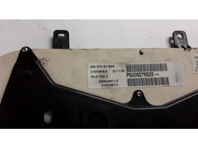 Панель приборов P8200276525, 216724872   Renault Clio III       