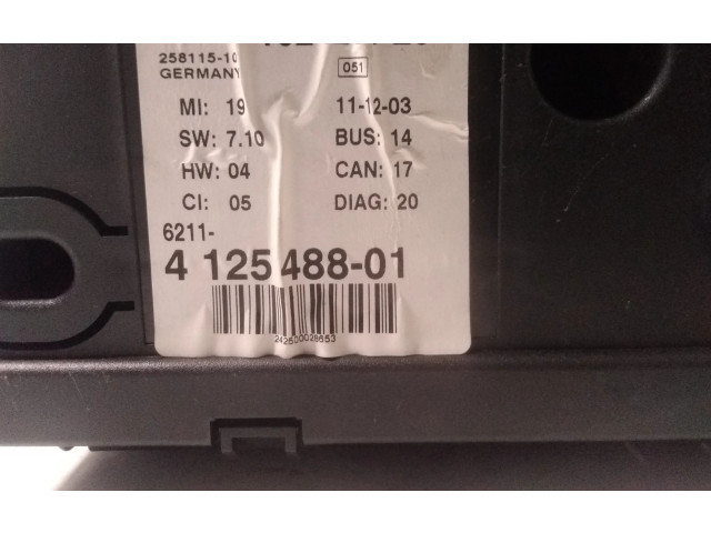 Панель приборов 6211412548801   BMW Z4 E85 E86       