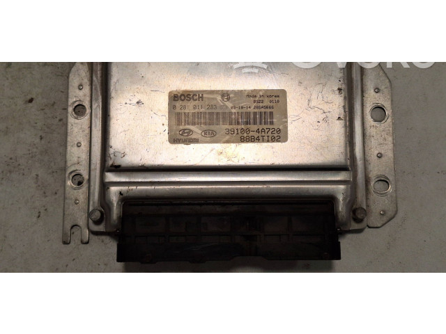 Блок управления двигателя 0281011283, 391004A720   KIA Sorento