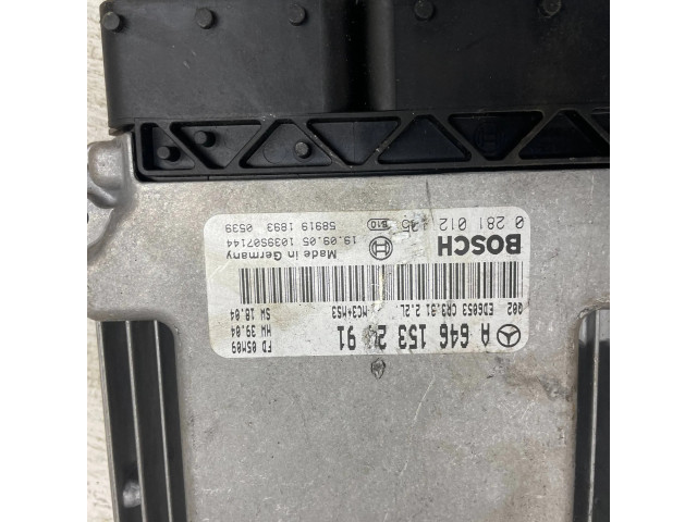 Řídící jednotka A6461532491, 1029S07144   Mercedes-Benz Vito Viano W639 2006