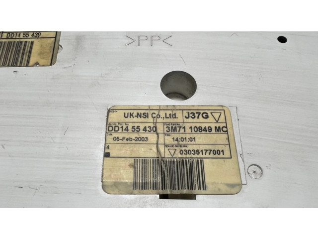 Přístrojová deska Mazda 2 2004 3M7110849MC, DD1455430