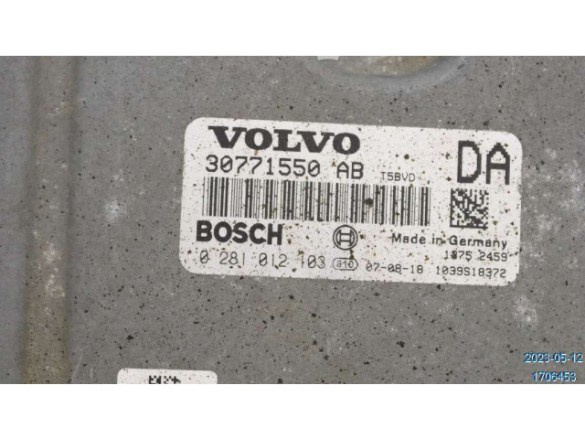 Блок управления впрыском 36002593, 0281012103 Volvo V70