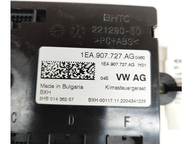 Блок управления климат-контролем 1EA907727AG, 5HB014362   Volkswagen ID.3