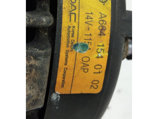 Генератор A6641540102 SsangYong Actyon sports I