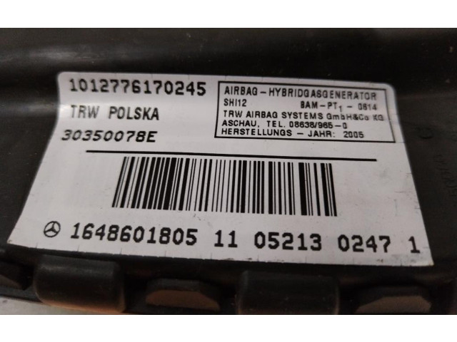 Надувная подушка для сиденья       Mercedes-Benz ML W164  2005 - 2011 года   