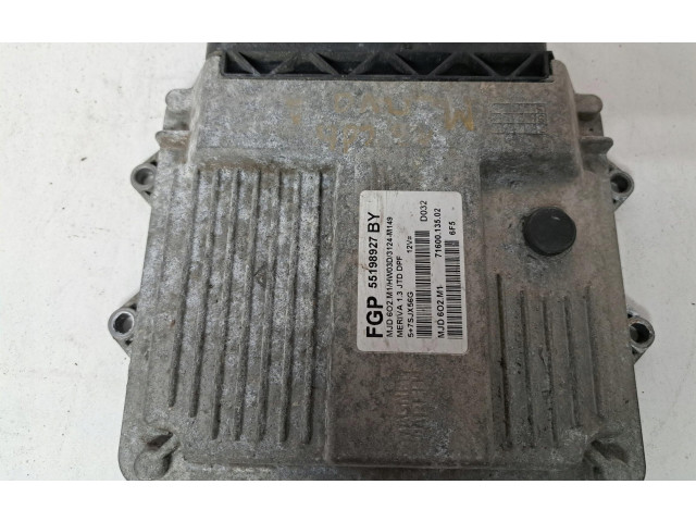 Блок управления двигателем Блок управления KS036 Opel Meriva A