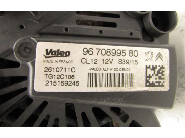 Генератор 9670899580   Peugeot 107      