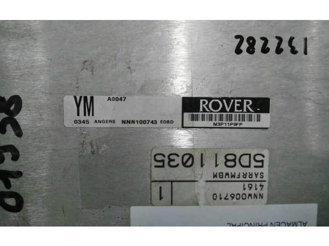 Блок управления NNN100743, 0090047 Rover 25
