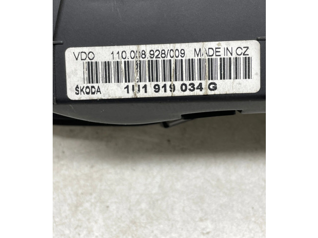 Панель приборов 1U1919034G, 110008928 Skoda Octavia Mk1 (1U)