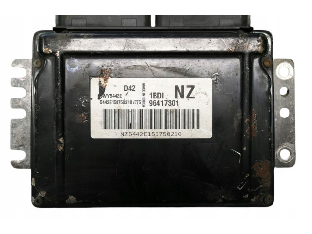 Блок управления двигателя 96417301   Chevrolet Matiz