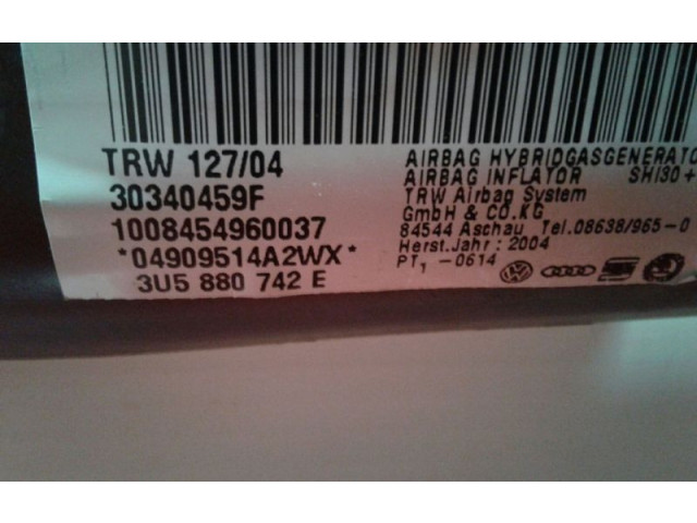 Боковая подушка безопасности 3U5880742E Skoda Superb B5 (3U)