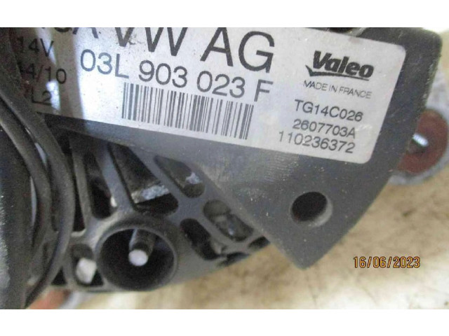 Генератор 3L903023F, 3L903023F Volkswagen Golf VI