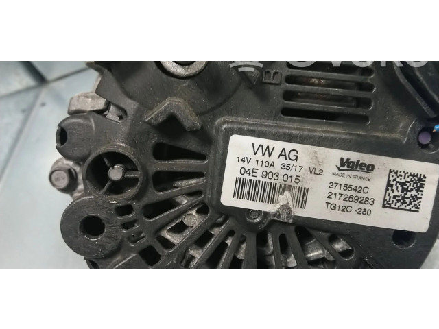 Генератор 04E903015, 04E903015G Skoda Rapid (NH)