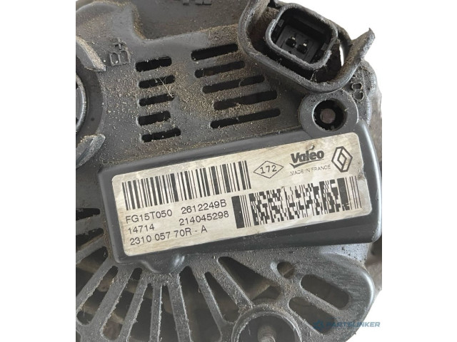 Генератор 231005770R Dacia Duster