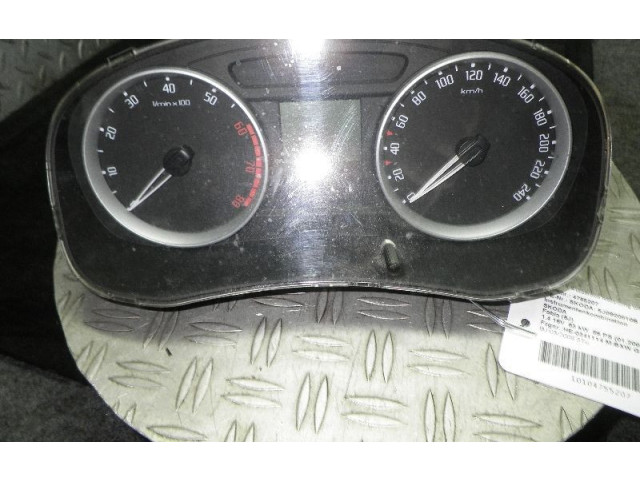 Панель приборов 5J0920810B Skoda Fabia Mk2 (5J)