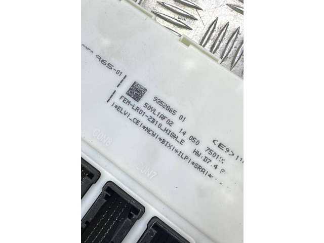 Блок комфорта 9352865, 50WL1AF02   BMW 3 F30 F35 F31   