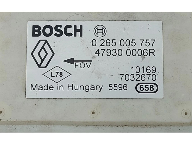 Řídící jednotka 0265005757 Nissan Qashqai+2 2010