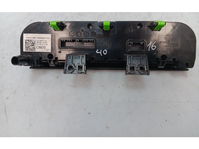 Блок управления климат-контролем 97250J7201 KIA Ceed