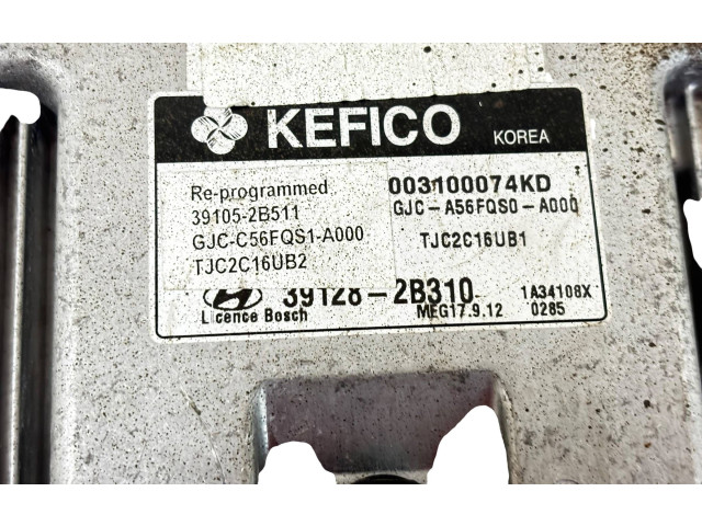 Блок управления двигателя 391282B310, 003100074KD   Hyundai ix20