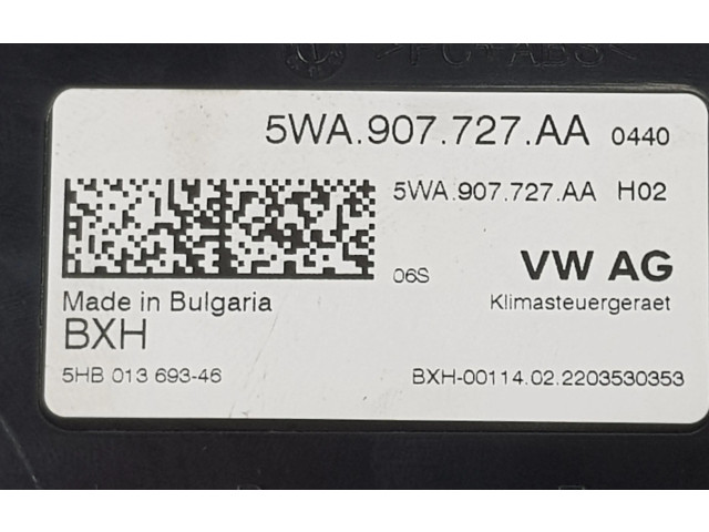 Блок управления 5WA907727AA, 5WA907727AB Volkswagen Caddy