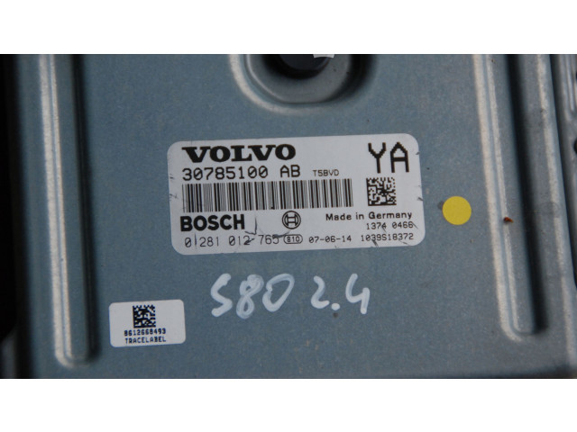 Блок управления двигателя 30785100AB, 185KM   Volvo S80