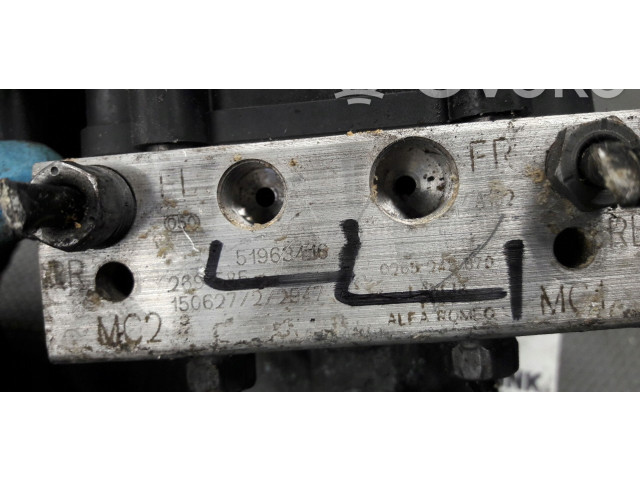 Jednotka ABS 51963416 Fiat Punto Evo 2012