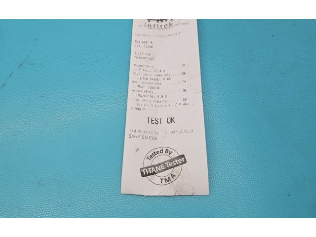 Zámek zadních dveří S3002, IMPRK1417355 Peugeot 607 2003